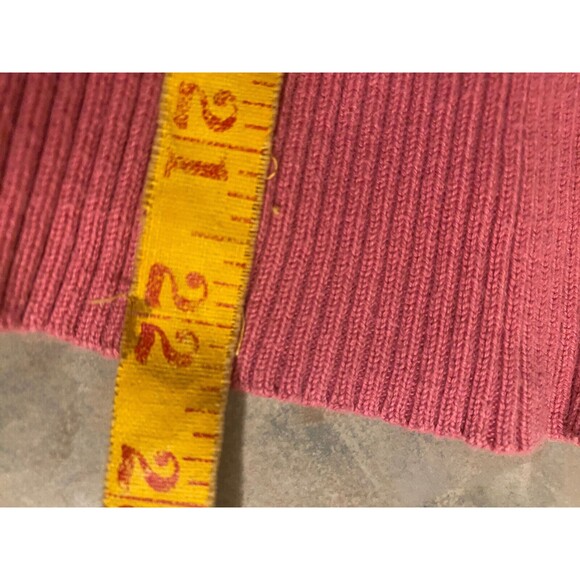 Liz Claiborne Liz & Co. Pink Knit Cardigan Petite Medium - Picture 7 of 7